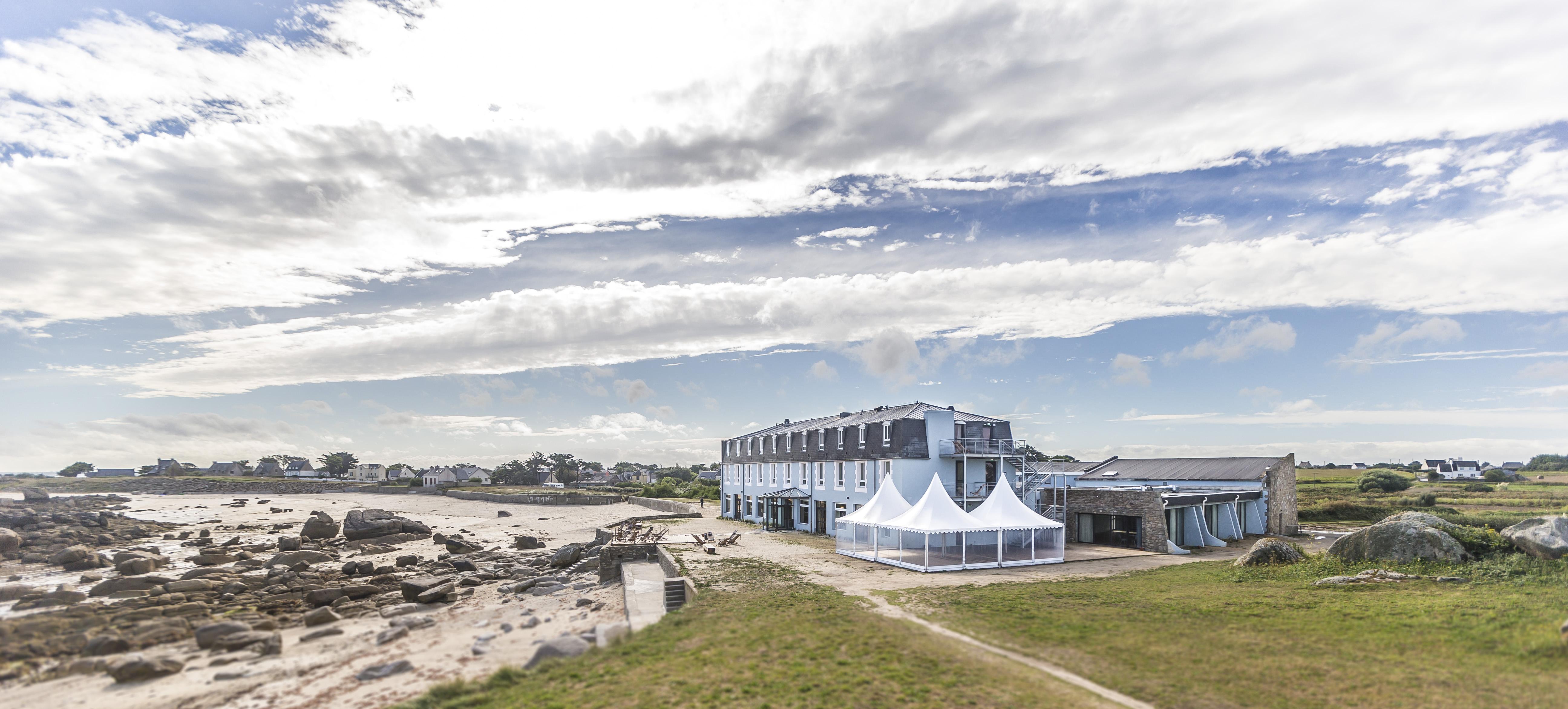 Hotel De La Mer & Spa Brignogan-Plage Kültér fotó