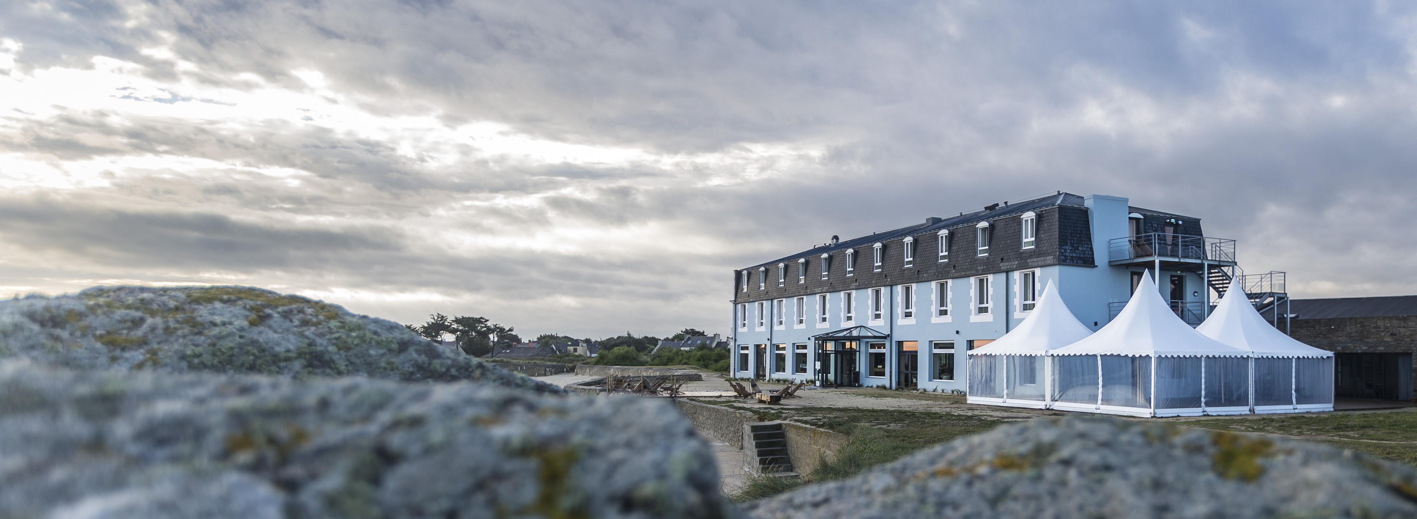 Hotel De La Mer & Spa Brignogan-Plage Kültér fotó