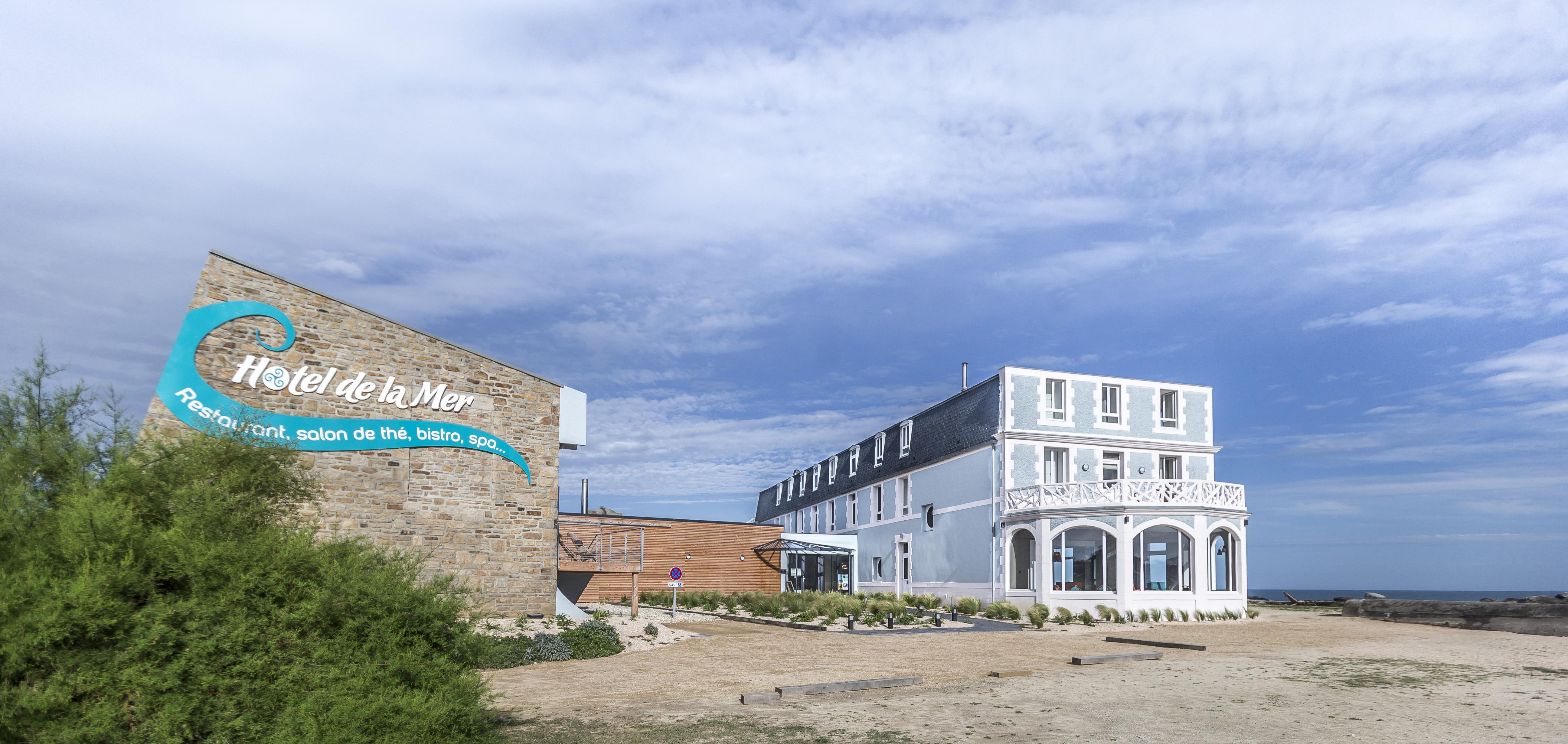Hotel De La Mer & Spa Brignogan-Plage Kültér fotó