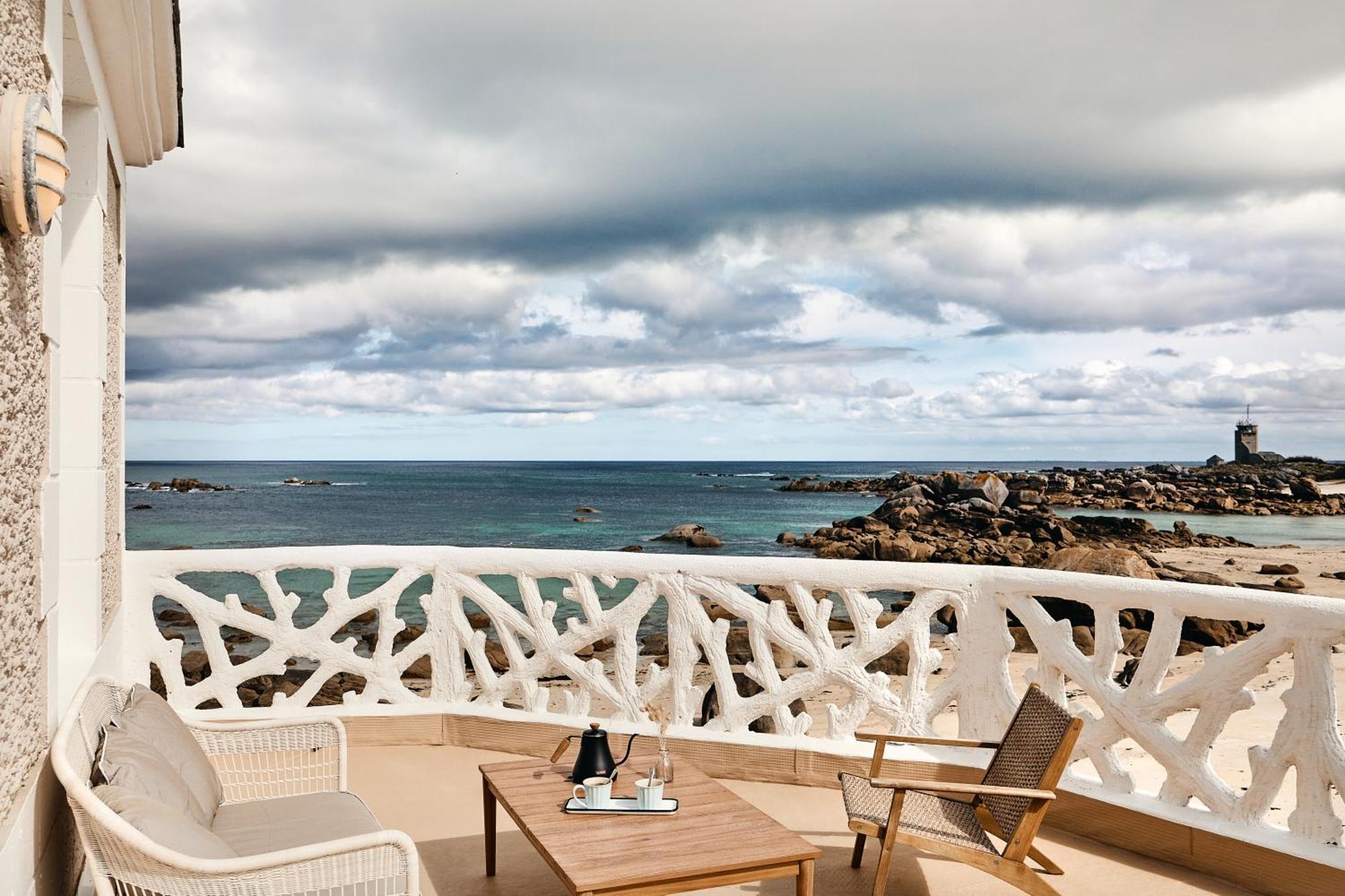Hotel De La Mer & Spa Brignogan-Plage Kültér fotó