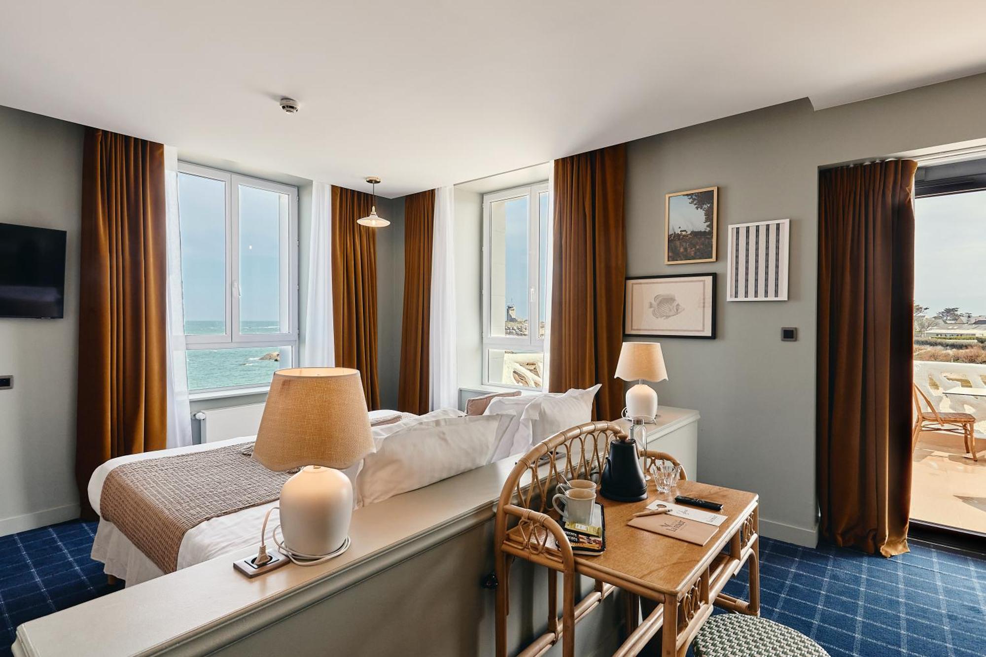 Hotel De La Mer & Spa Brignogan-Plage Kültér fotó