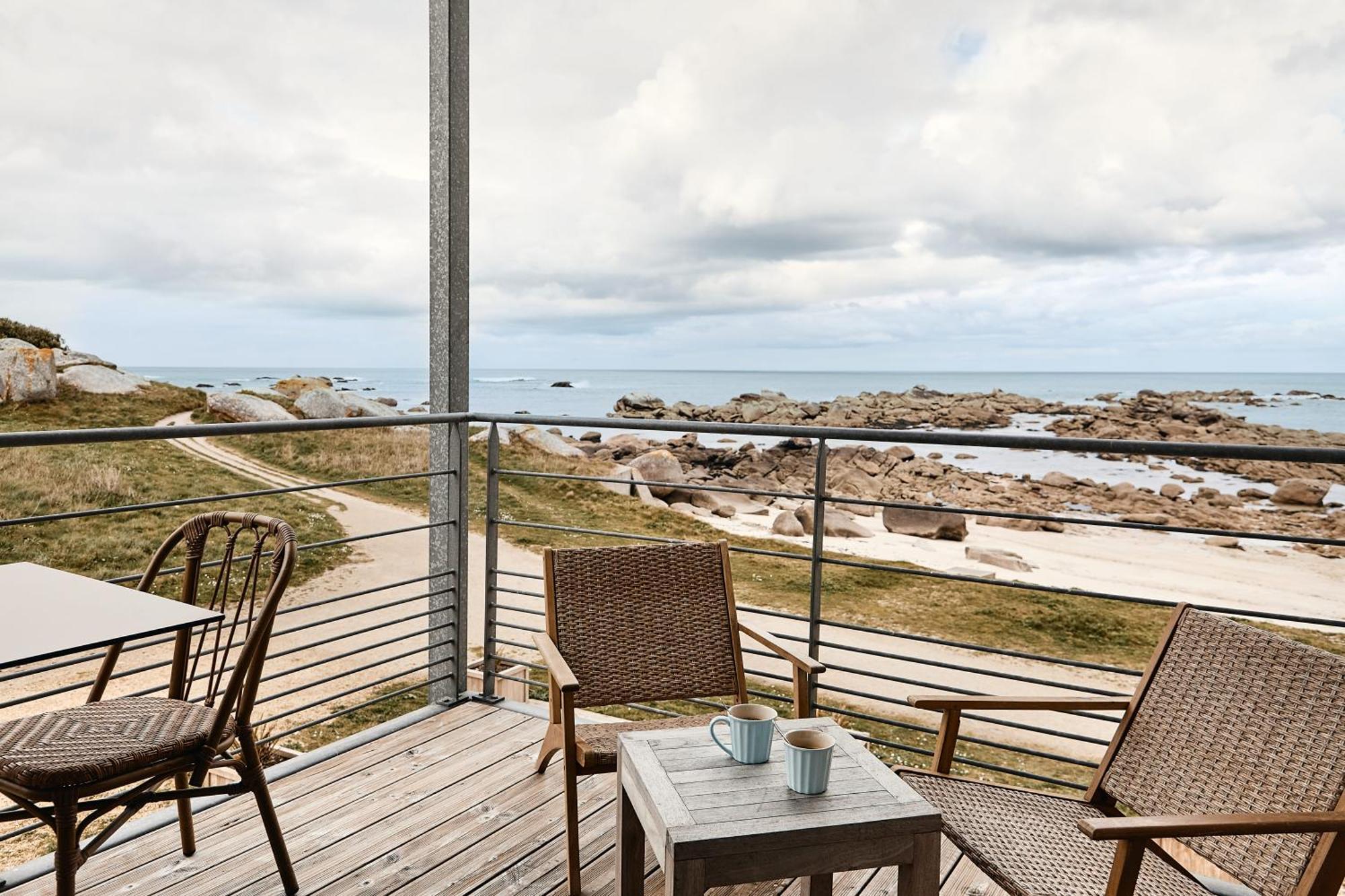 Hotel De La Mer & Spa Brignogan-Plage Kültér fotó