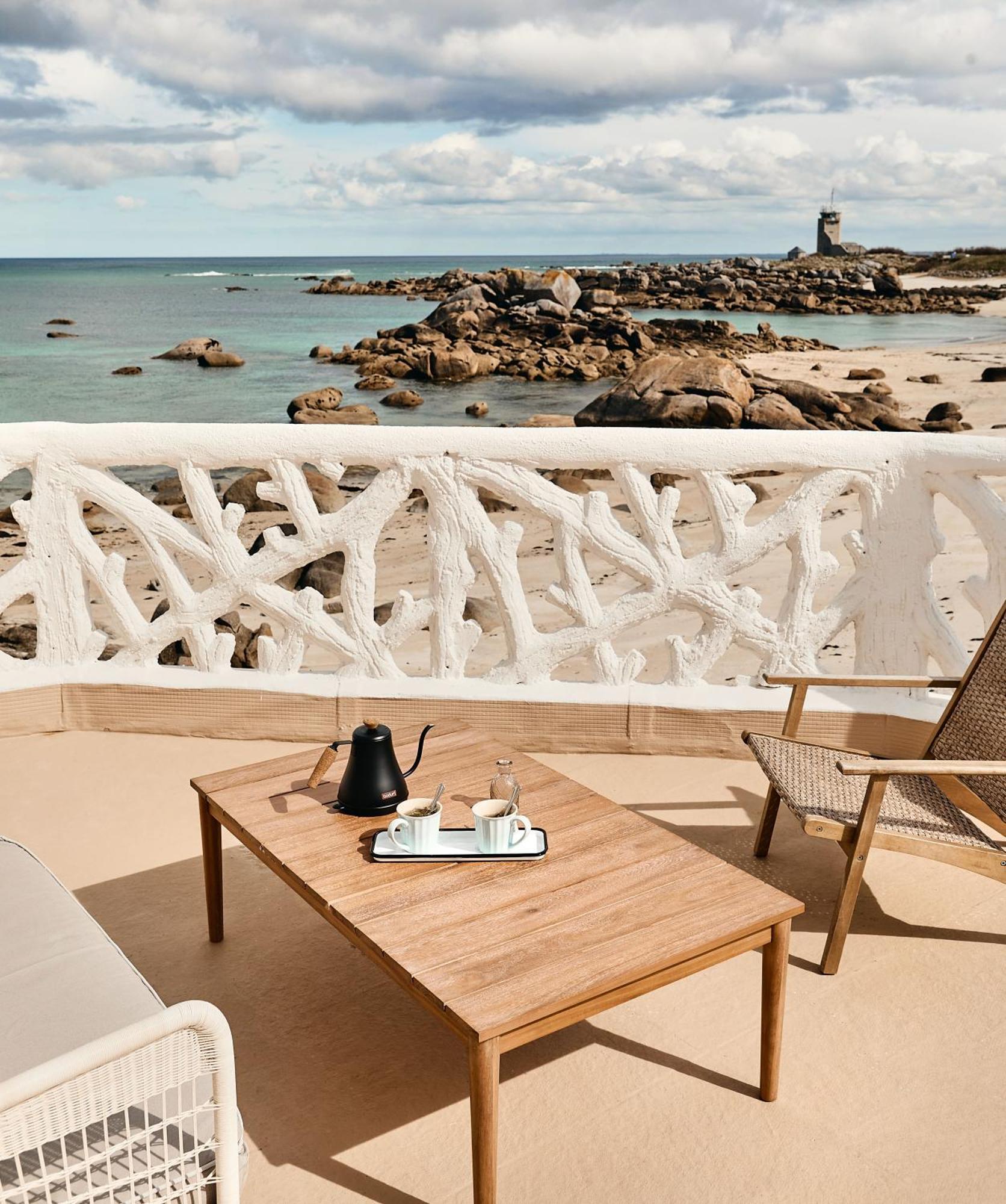 Hotel De La Mer & Spa Brignogan-Plage Kültér fotó