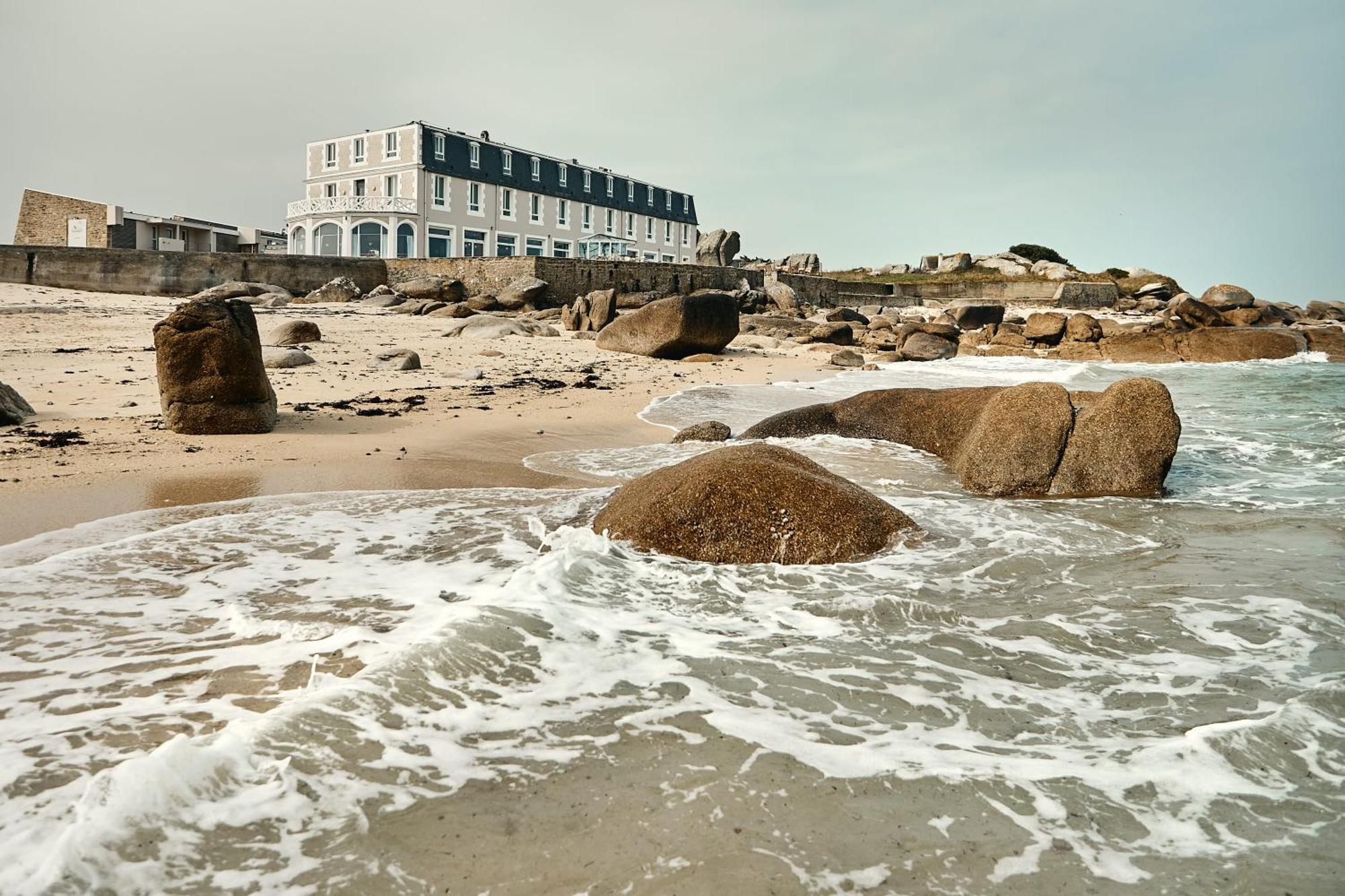 Hotel De La Mer & Spa Brignogan-Plage Kültér fotó