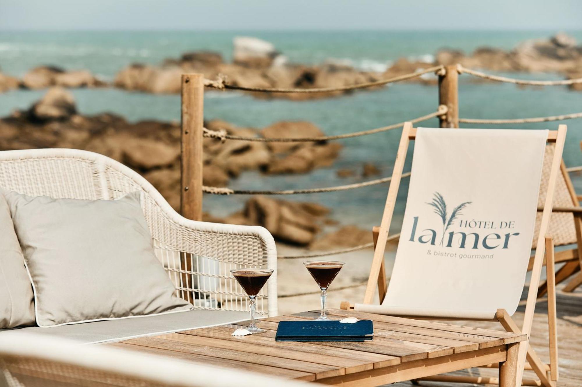 Hotel De La Mer & Spa Brignogan-Plage Kültér fotó